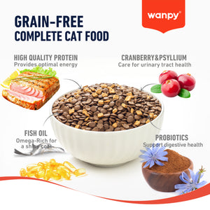 Wanpy Grain Free Adult Cat Food Tuna Recipe 1.5kg