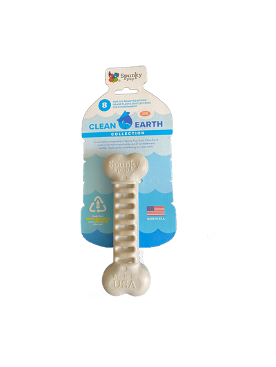 Clean Earth Recycled Dog Bone | Eco-Friendly Dog Chew Toy