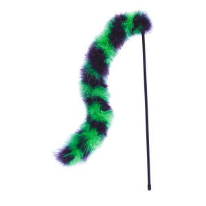 KONG Cat Active Twisted Boa Teaser - Interactive Feather Wand Toy