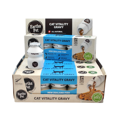 Earthz Pet Fish Health Topper for Cats - 5 Pack