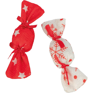 Trixie Christmas Rustling Candy Cat Toy 2pk