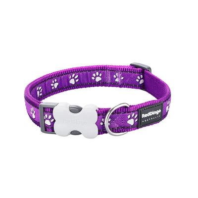 Dog Collar Desert Paws Purple Red Dingo