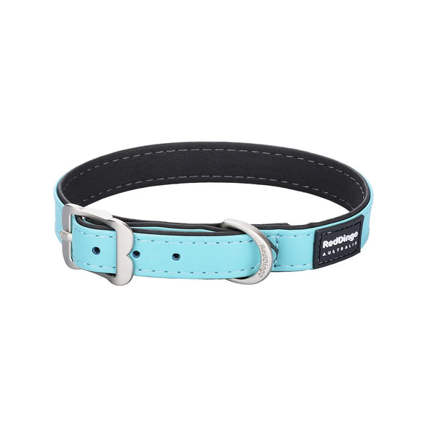 RedDingo Vegan Leather Dog Collar - Elegant Design | M, L Sizes