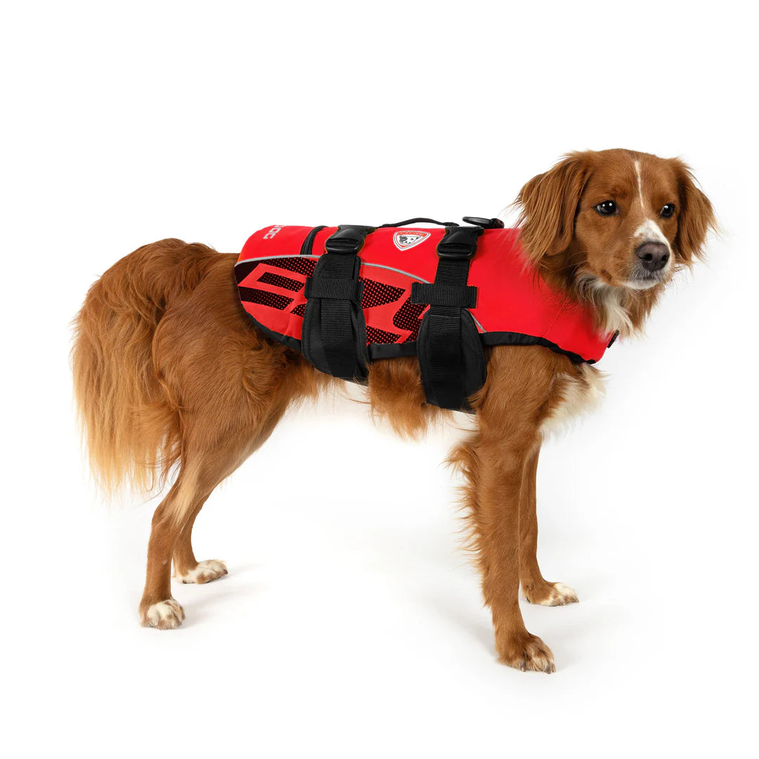 Ezy Dog DFD Dog Floatation device Life Jacket Red