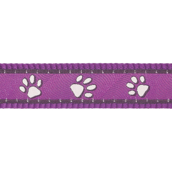 Dog Collar Desert Paws Purple RedDingo