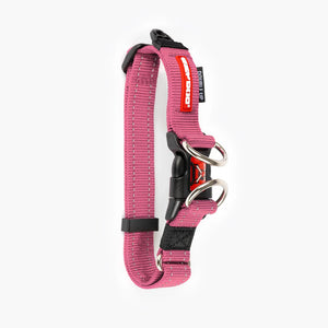 EzyDog Double Up Dog Collar - Premium Nylon with Dual D-Rings & Reflective Stitching