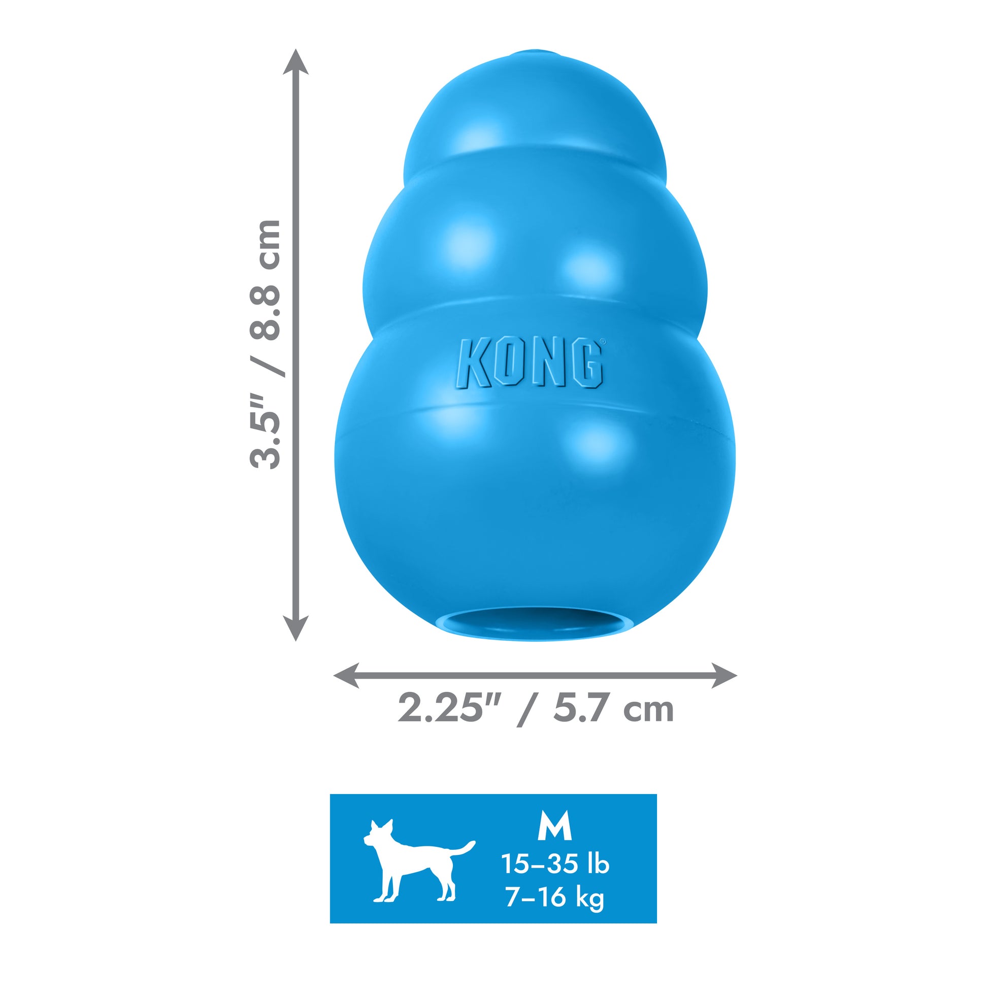 Kong Puppy Blue