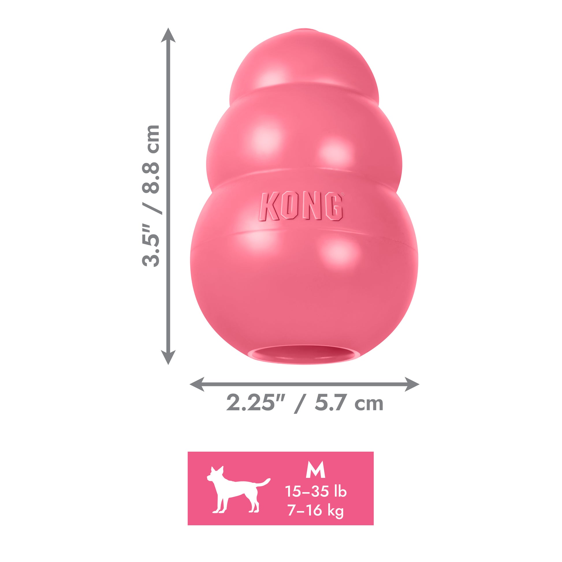 Kong Puppy Pink
