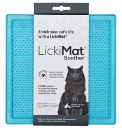 LickiMat Soother Cat Lick Mat - Turquoise