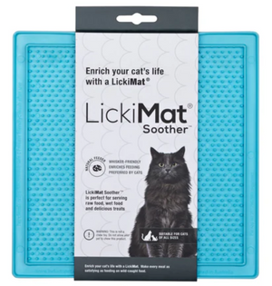 LickiMat Soother Cat Lick Mat - Turquoise