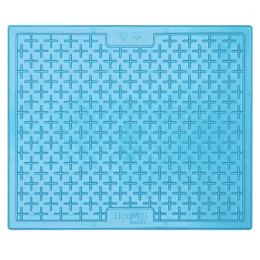 LickiMat Buddy XL - Extra Large Slow Feeder Licking Mat for Dogs & Cats | Turquoise