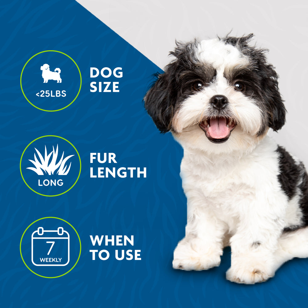 FURminator deShedding Tool for Small Short Hair Dogs - Up to 25lbs