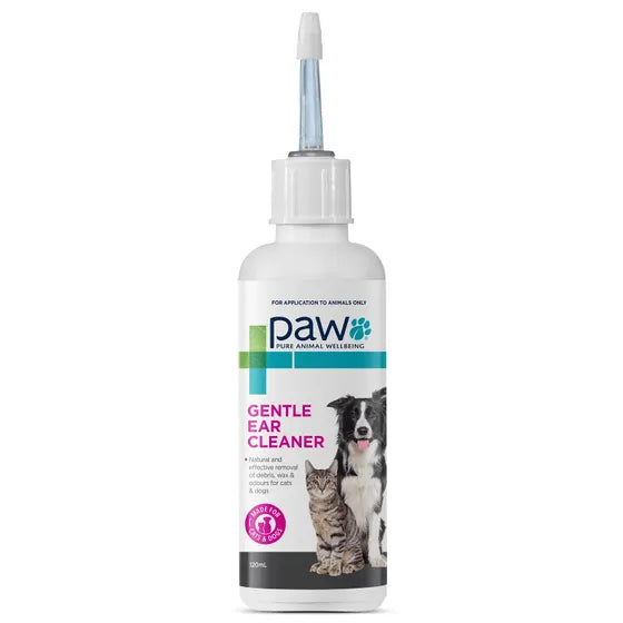 PAW Gentle Ear Cleaner 120ml - Gentle Pet Ear Care by Blackmores