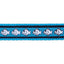 Cat Collar Reflective Fish Turquoise