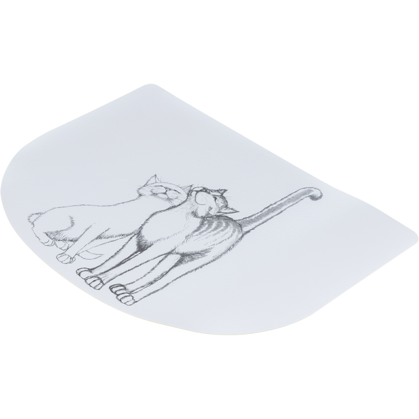 Petrageous Zentangle Cat Feeding Placemat 48 x 30cm