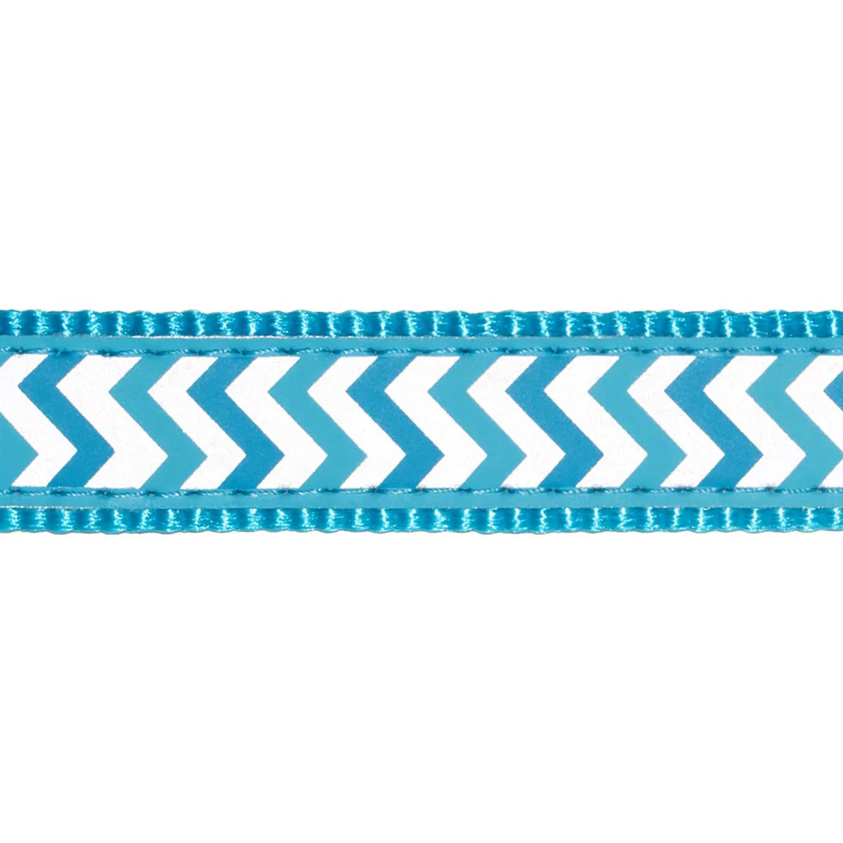 Cat Collar Reflective Ziggy Turquoise
