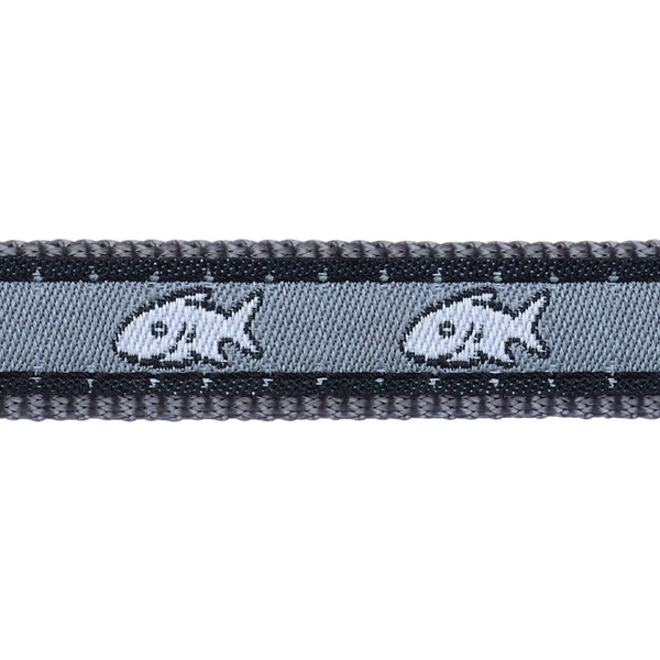 Red Dingo safety cat Collar With Break-Away Clip Design Shark 