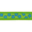 Red Dingo Stars Dog Collar - White Stars Pattern | S, M, L Sizes