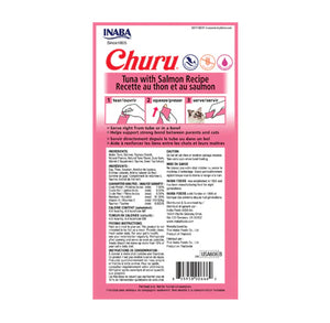 Churu Tuna & Salmon Lickable Cat Treats – 4pk
