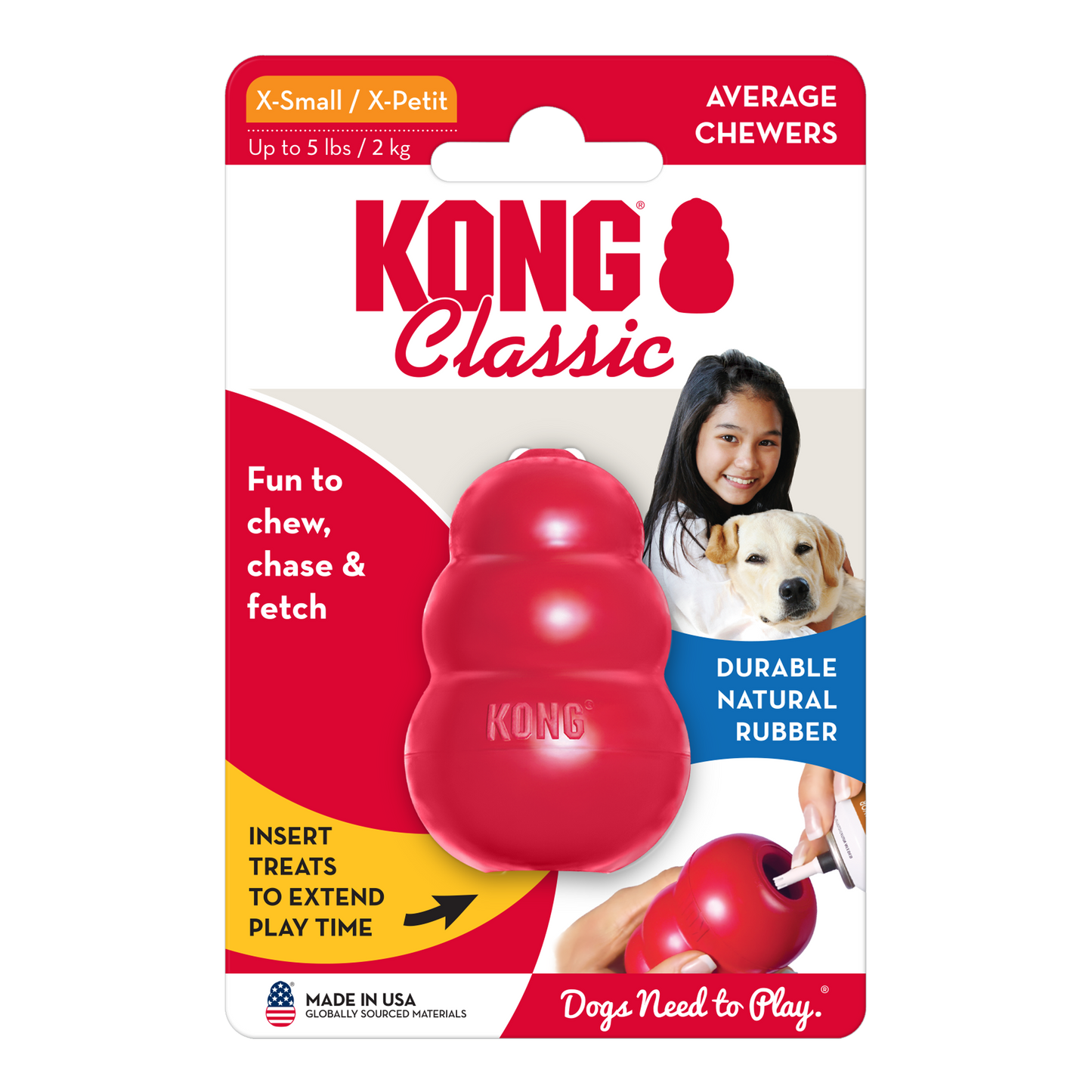 Kong Classic size XS 