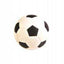 Gold soccer ball on a white background