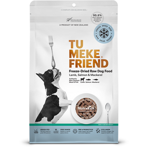 Tu Meke Friend Lamb, Salmon & Mackerel Freeze-Dried Raw Dog Food