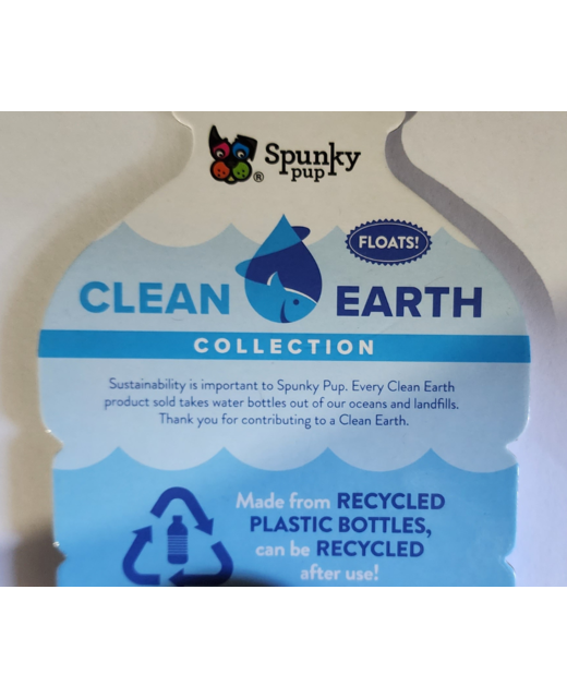 Spunky Pup Clean Earth Turtle Large