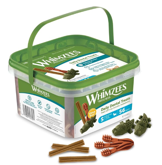 Whimzees Variety Value Box Small (56 Pieces)