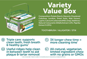 Whimzees Variety Value Box Small (56 Pieces)