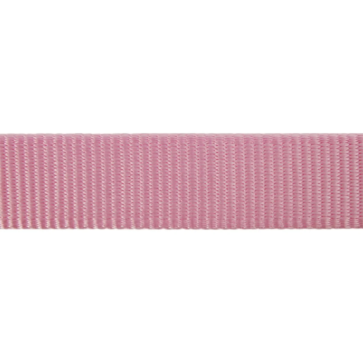 Pink grosgrain ribbon on a white background
