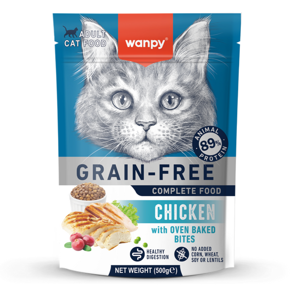 Wanpy Grain Free Adult Cat Food Chicken Recipe