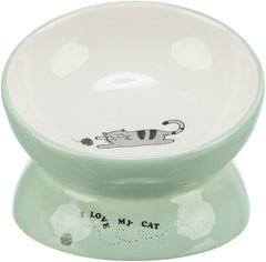 Trixie Raised Cat Bowl - Sage 13cm, 150ml
