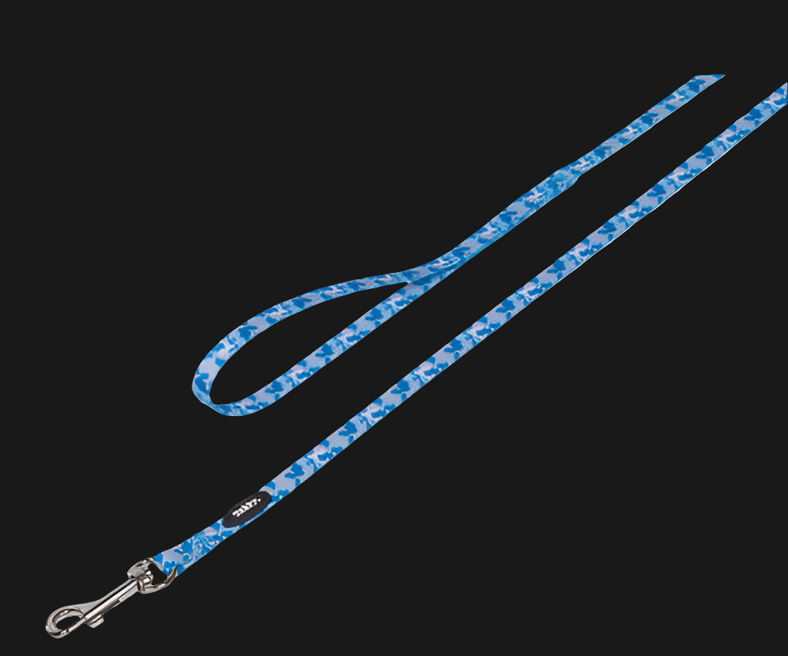 Dog Training Leash Camouflage - 3-Way Adjustable 200cm for Puppies & Small Dogs | Nobby