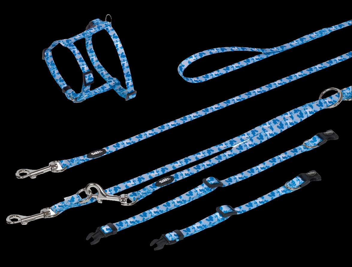 Dog Leash Camouflage - Durable Nylon Leash for Puppies & Small Dogs | Nobby