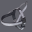 Premium Dog Harness Linen Deluxe - Norwegian Style Padded Harness with Handle Nobby