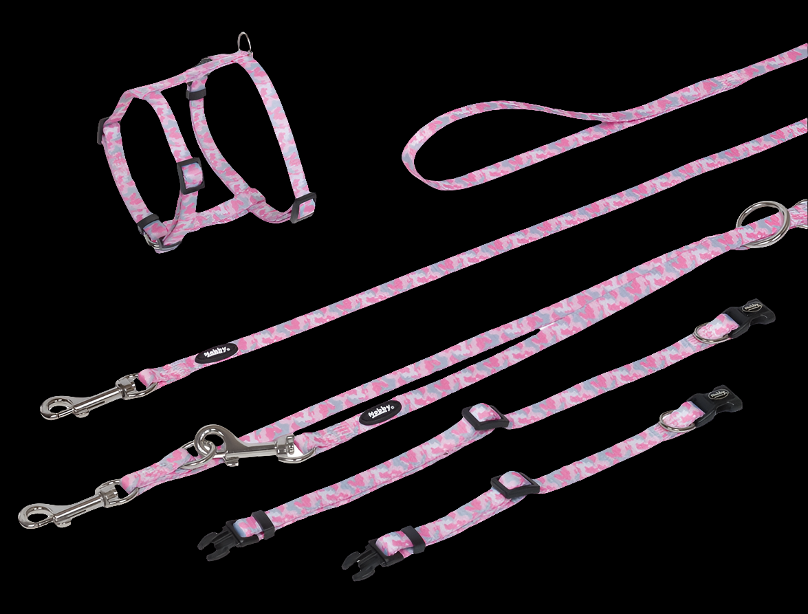 Dog Leash Camouflage - Durable Nylon Leash for Puppies & Small Dogs | Nobby