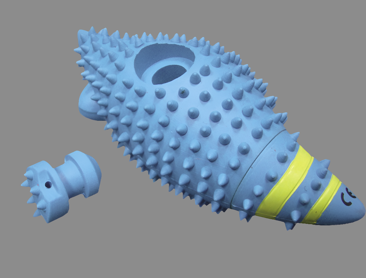 Rubber Cooling Drop Dog Toy - Freezable Water-Filled Chew Toy | Dental Care & Summer Fun Nobby