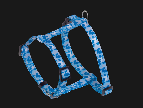 Nobby Camouflage Dog Harness - Adjustable Nylon