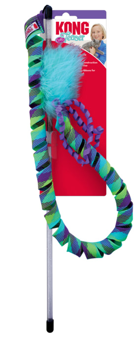 KONG Curlz Teaser Cat Wand Toy