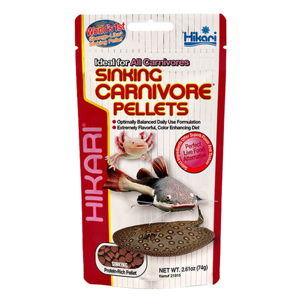 Hikari Tropical Sinking Carnivore Pellets - 74g