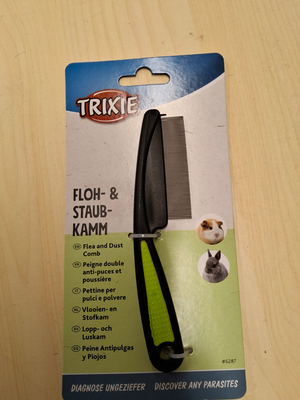 Trixie Flea & Dust Comb for Small Animals - 15cm