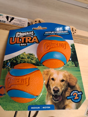 Chuckit! Ultra Ball Medium Dog Balls - 2 Pack