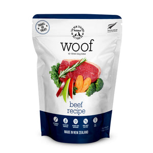 NZ Natural WOOF Air-Dried Beef Dog Food 100g
