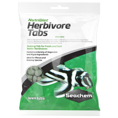 Seachem NutriDiet Herbivore Tabs Fish Food 85g