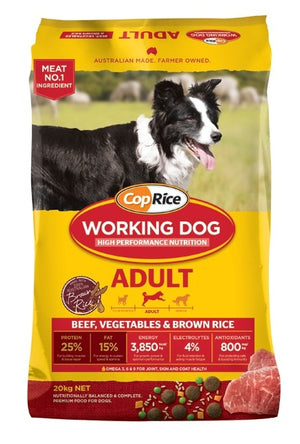 Coprice Working Dog Beef 20kg - High Performance Dog Food