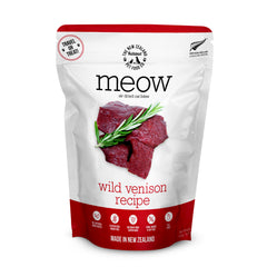 NZ Natural MEOW Air-Dried Wild Venison Cat Food 100g
