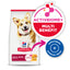 Dog food package with Activbiome+ label on a white background