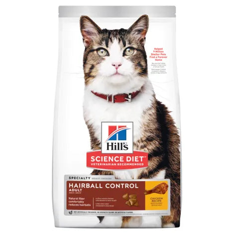 Hill's Science Diet Adult Hairball Control Cat Food