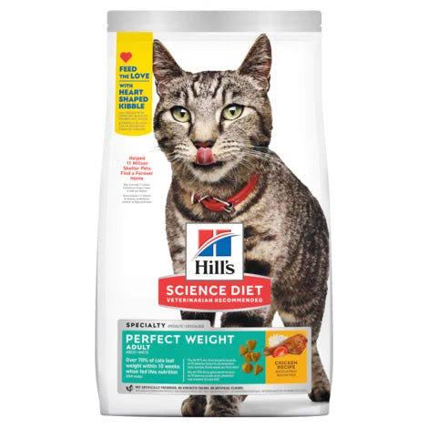 Hill's Science Diet Perfect Weight Adult Cat Food - Weight Management Formula