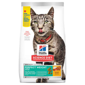 Hill's Science Diet Perfect Weight Adult Cat Food - Weight Management Formula